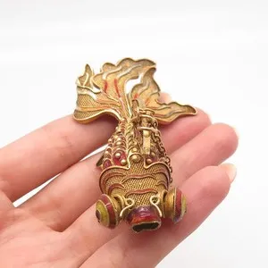 Authentic Whispers of the Ancient Koi: A Symbolic Golden Protector