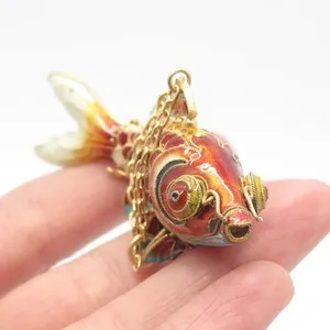 Authentic The Gilded Koi of Flowing Fortune: A Sacred Chatelaine Fob