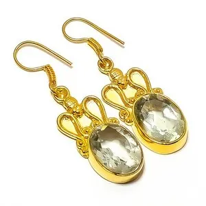 Authentic Verdant Echoes: Gold-Kissed Prasiolite Amulets