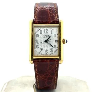 Authentic The Cartier Tank Vermeil: A Golden Vessel of Timeless Equilibrium