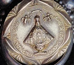 Authentic The Radiant Virgin of San Juan: A Golden Relic of Divine Grace
