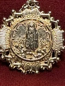 Authentic Amulet Of Divine Grace The Golden Visage Of Our Lady