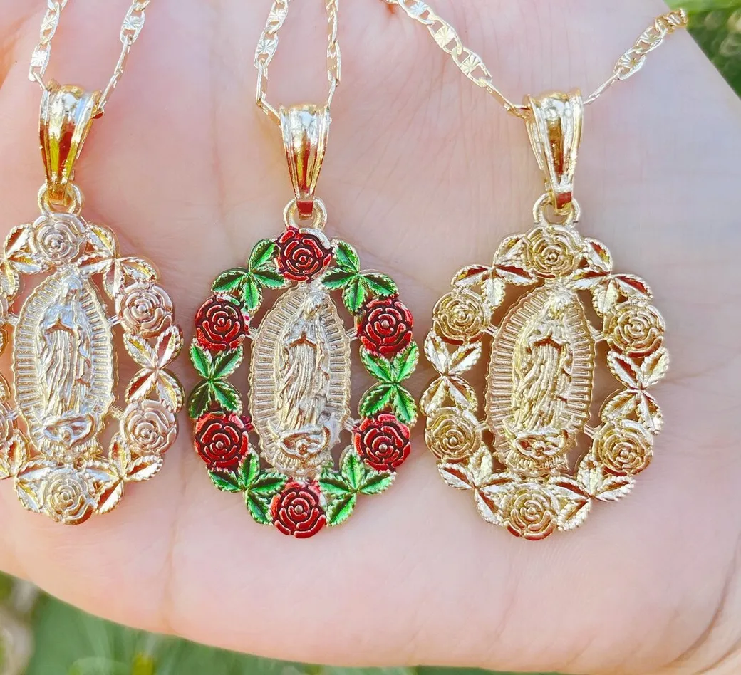 Authentic Sacred Grace: The Golden Guadalupe & Eternal Roses Talisman