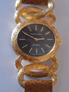 Authentic The Favre-Leuba Chronos: A Gilded Vessel of Timeless Grace