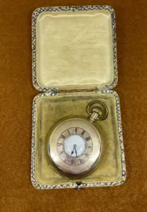 Authentic The Celestial Sentinel: Dennison Star Half-Hunter Timekeeper