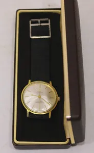Authentic Celestial Tidekeeper: Gold‑Plated Seastar Seven Automatic Timepiece