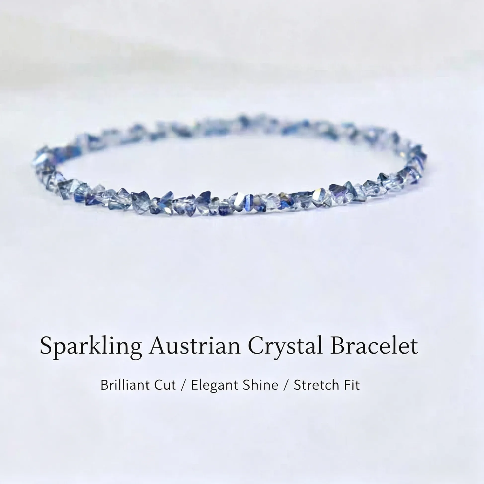Authentic The Infinite Loop of Light Natural Crystal Beaded Talisman