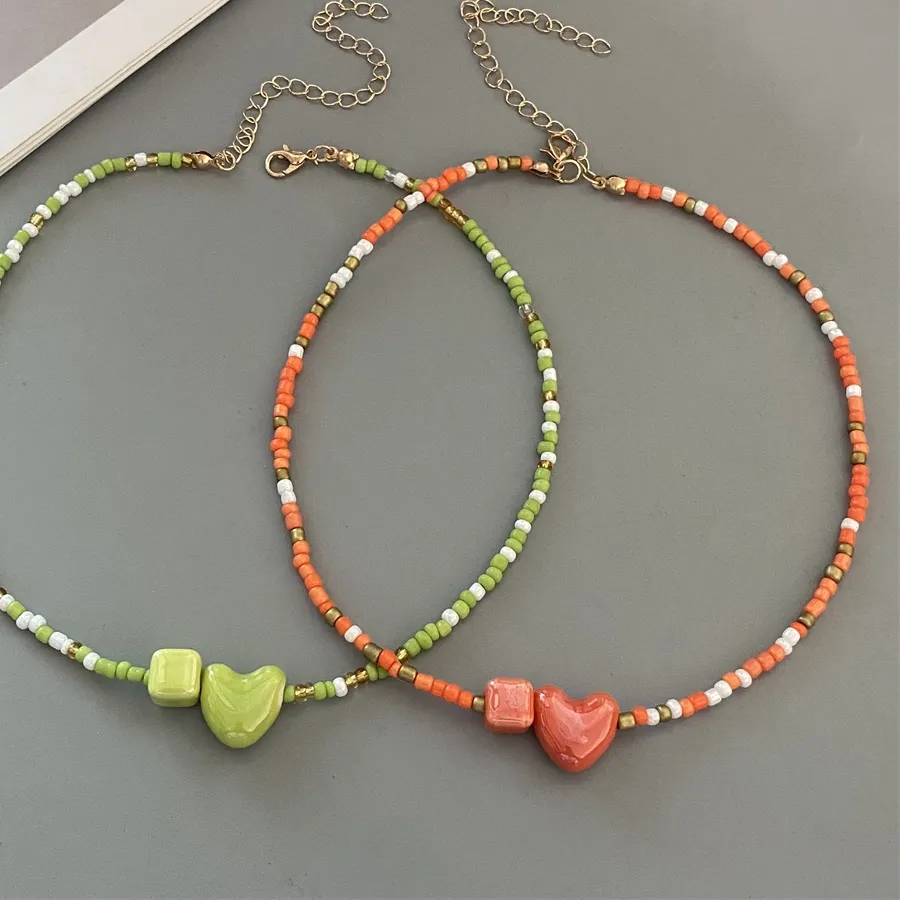 Authentic The Prism Heart Talisman: A Bohemian Geometric Choker of Sacred Affection