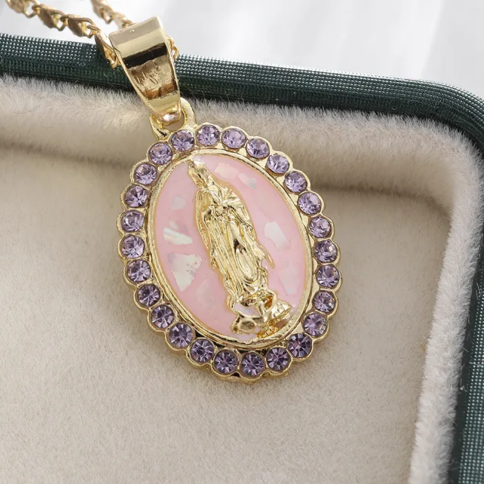 Authentic Sacred Grace: The Radiant Virgin Mary Prayer Amulet