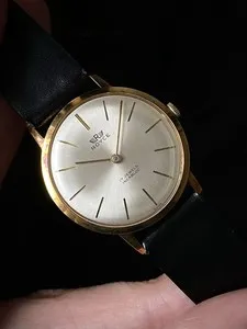 Authentic The Chronos Meridian: 1960s Sunburst Gold-Plated Time Talisman