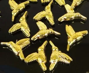Authentic The Golden Messenger of Joy: Hummingbird Charms