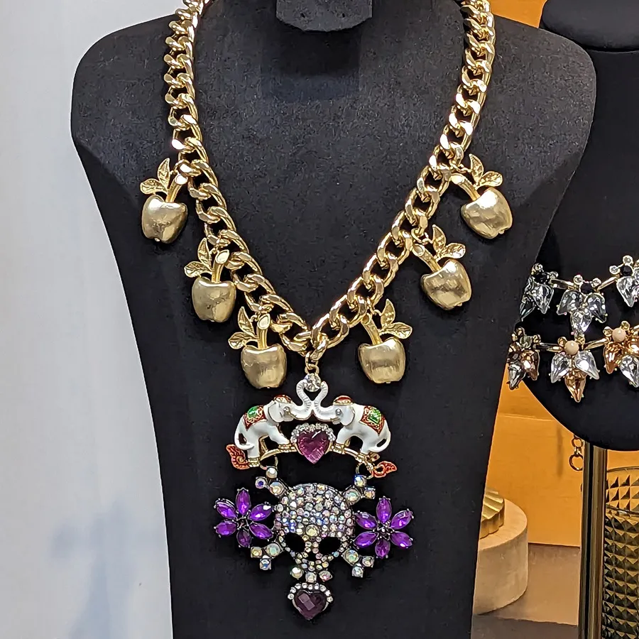Authentic The Alchemist’s Menagerie: Ornate Totem Statement Necklace