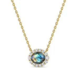 Authentic The Celestial Labradorite Halo: An Amulet of Ethereal Light