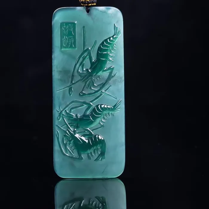 Authentic The Azure Crustacean: A Talisman of Eternal Renewal and Prosperity