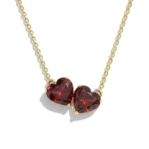 Authentic Twin Hearts of Garnet: A Golden Love Spell for January