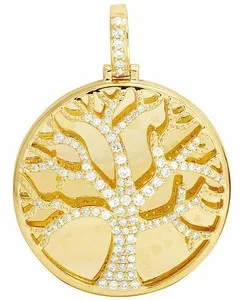 Authentic The Golden Roots of Eternity Tree of Life Medallion