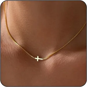 Authentic The Golden Radiance Cross Choker