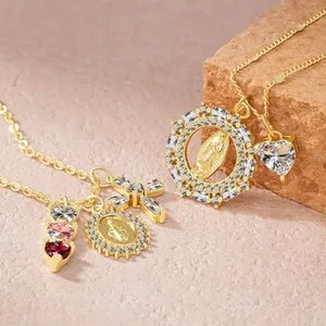 Authentic Sacred Devotion: The Gilded Heart and Cross Amulet