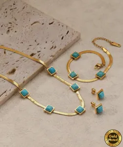 Authentic Celestial Waters: The Turquoise Alchemy Adornment Set