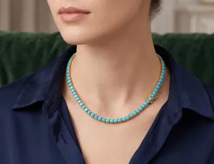 Authentic Celestial Azure: The Turquoise Harmony Amulet