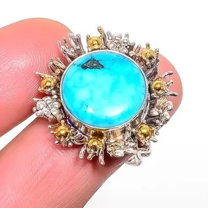 Authentic Twin Energies Entwined: A Harmonious Convergence of Turquoise and Magnesite