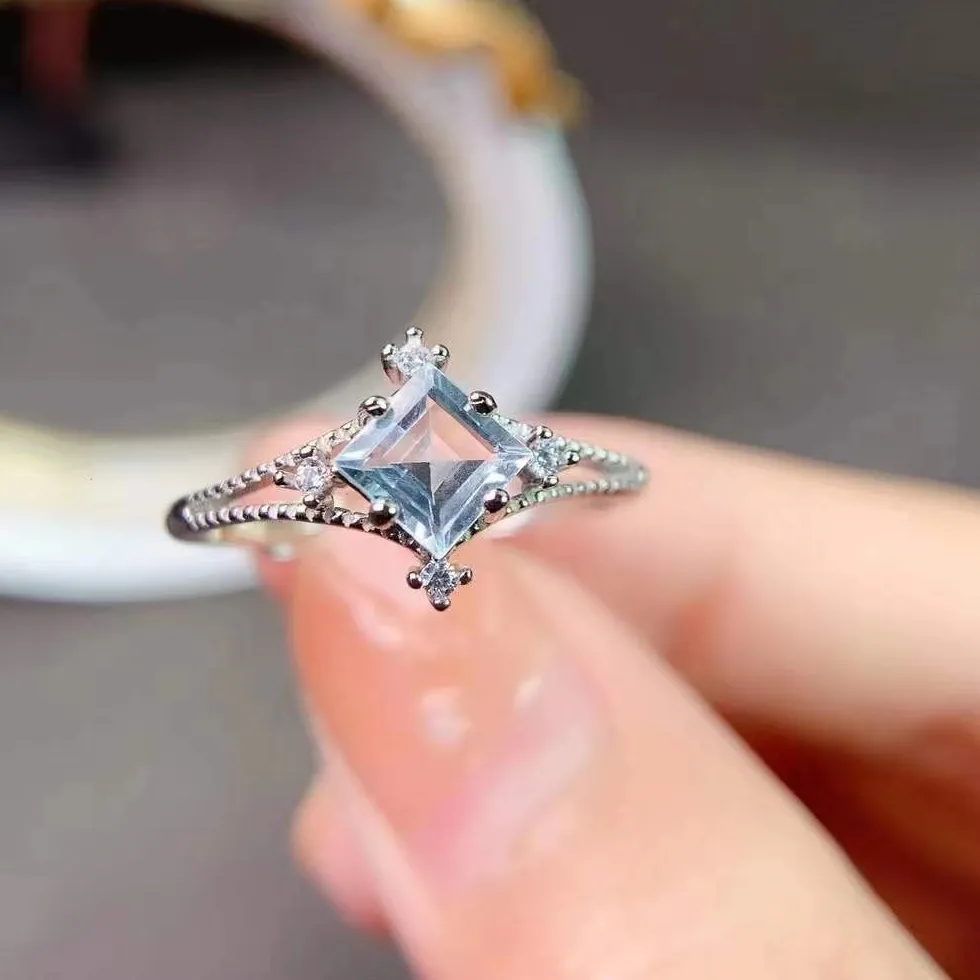 Authentic The Azure Tide Princess Ring: A Vessel of Tranquil Clarity