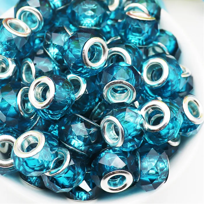 Authentic Celestial Harmonics: 10 Cut Faceted Resin Spacer Beads for Enchanted Jewelry