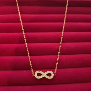 Authentic The Eternal Loop Radiant Gold Infinity Talisman
