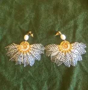 Authentic Zebra Flight: Celestial Feather Talismans in 24k Gold