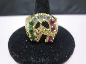 Authentic The Gilded Fortune Horseshoe Ring