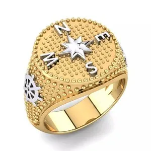 Authentic The Mystic's Compass A Pinky Ring Of Guidance And Protection