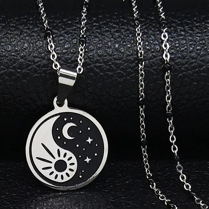 Authentic Celestial Yin‑Yang Whisper: Sun, Moon & Star Amulet