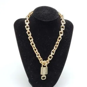 Authentic The Gilded Threshold: Louis Vuitton Lock & Key Talisman on Gold-Plated Chain