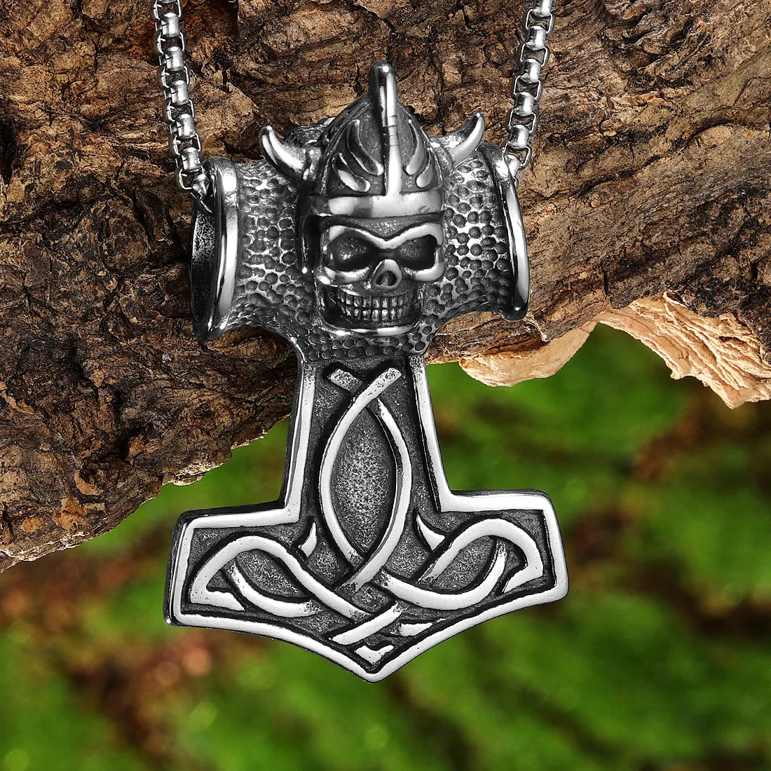 Authentic The Marauder's Vigil: Ancient Skull Talisman of the Northern Seas