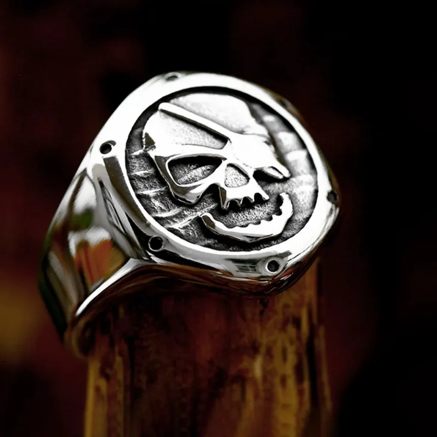 Authentic The Navigator's Eternal Vigil: Nordic Compass Skull Amulet