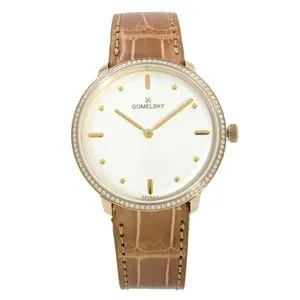 Authentic Moonlit Elegance: Gomelsky Audry's Timeless Gold Plated Companion