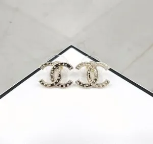Authentic The Golden Constellation: Radiant Chanel Sacred Geometry Earrings