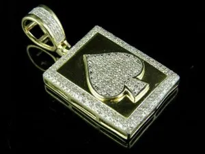 Authentic The Gilded Ace of Destiny: Radiant Spade Talisman