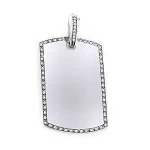Authentic The Celestial Sentinel: 14K Gold-Plated Dog Tag Amulet