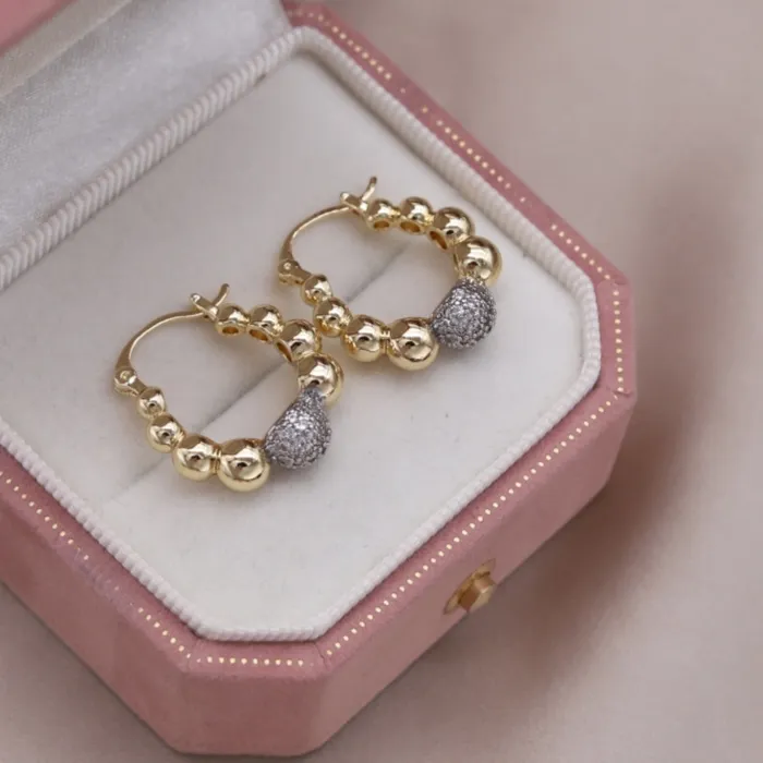 Authentic Celestial Orbs of Duality: The Harmonious Balance Earrings