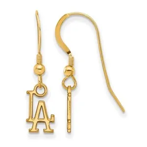 Authentic Celestial Dodgers Gold-Plated Talisman Dangles
