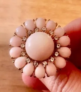 Authentic Celestial Blossom Ring of Angelic Grace and Gold