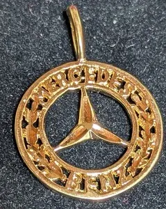 Authentic The Gilded Path: Celestial Chariot Emblem Pendant
