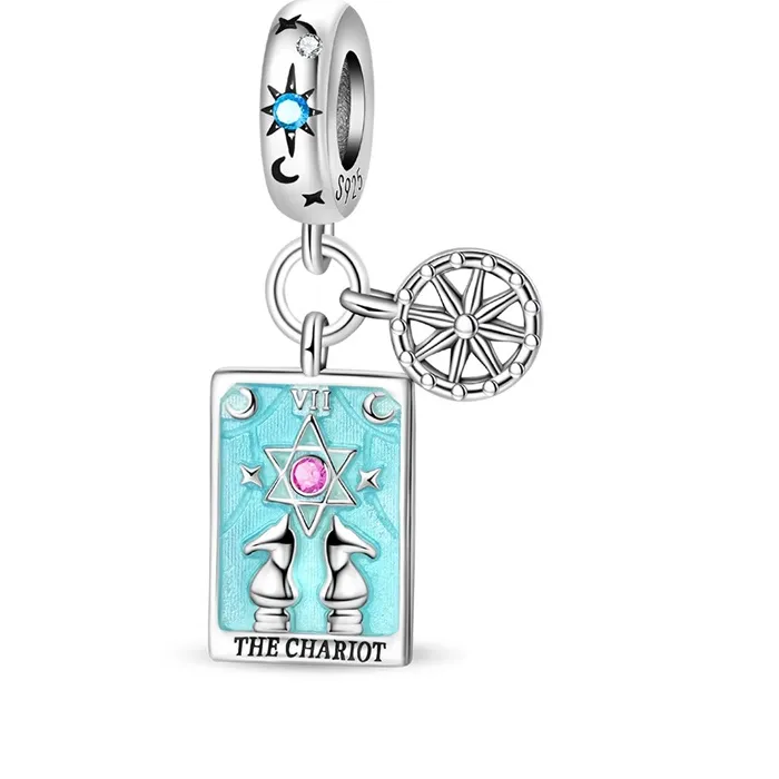 Authentic The Chariot Tarot Talisman A Golden Sigil Of Willpower And Triumph