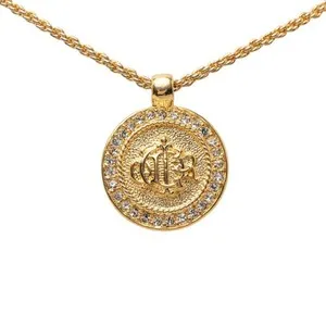 Authentic The Dior Celestial Emblem: A Radiant Circle of Golden Resonance