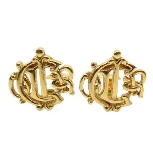Authentic The Gilded Monogram Relic: Christian Dior Gold-Plated Emblem Talisman
