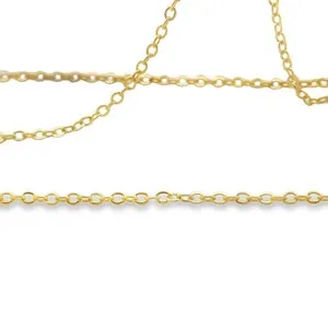 Authentic The Golden Thread of Destiny Figaro Chain