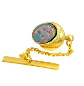 Authentic The Celestial Luminary Opal Triplet Tie Pin