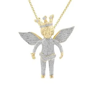 Authentic Celestial Guardian: The Cherubim Diamond Radiance Amulet
