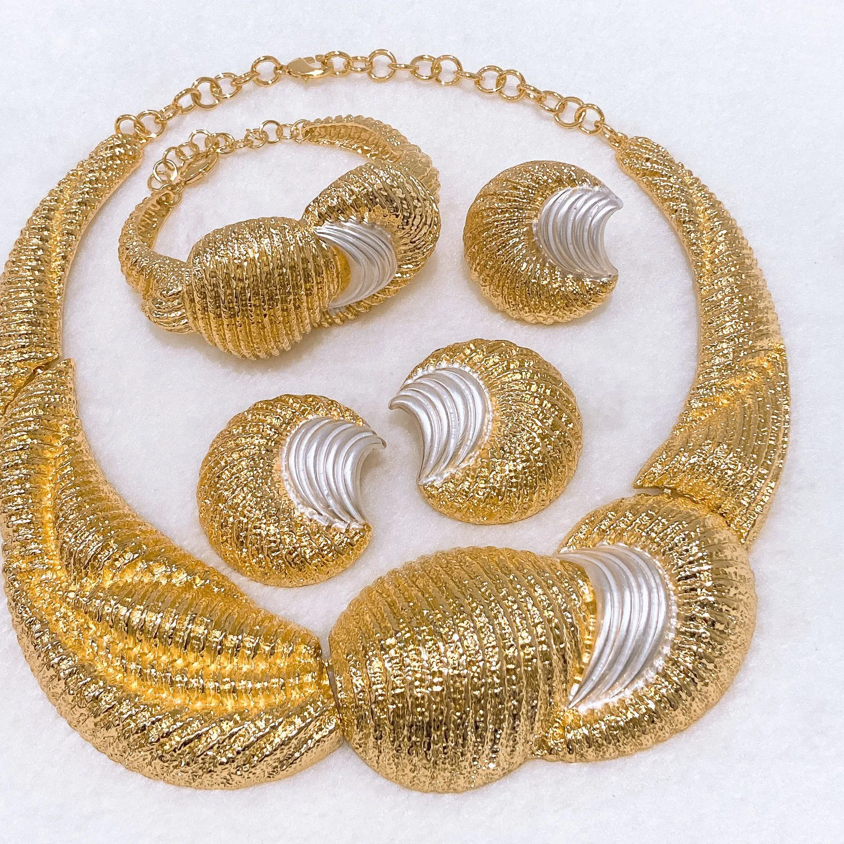 Authentic The Celestial Geometry Ensemble: A Golden Radiance Talisman